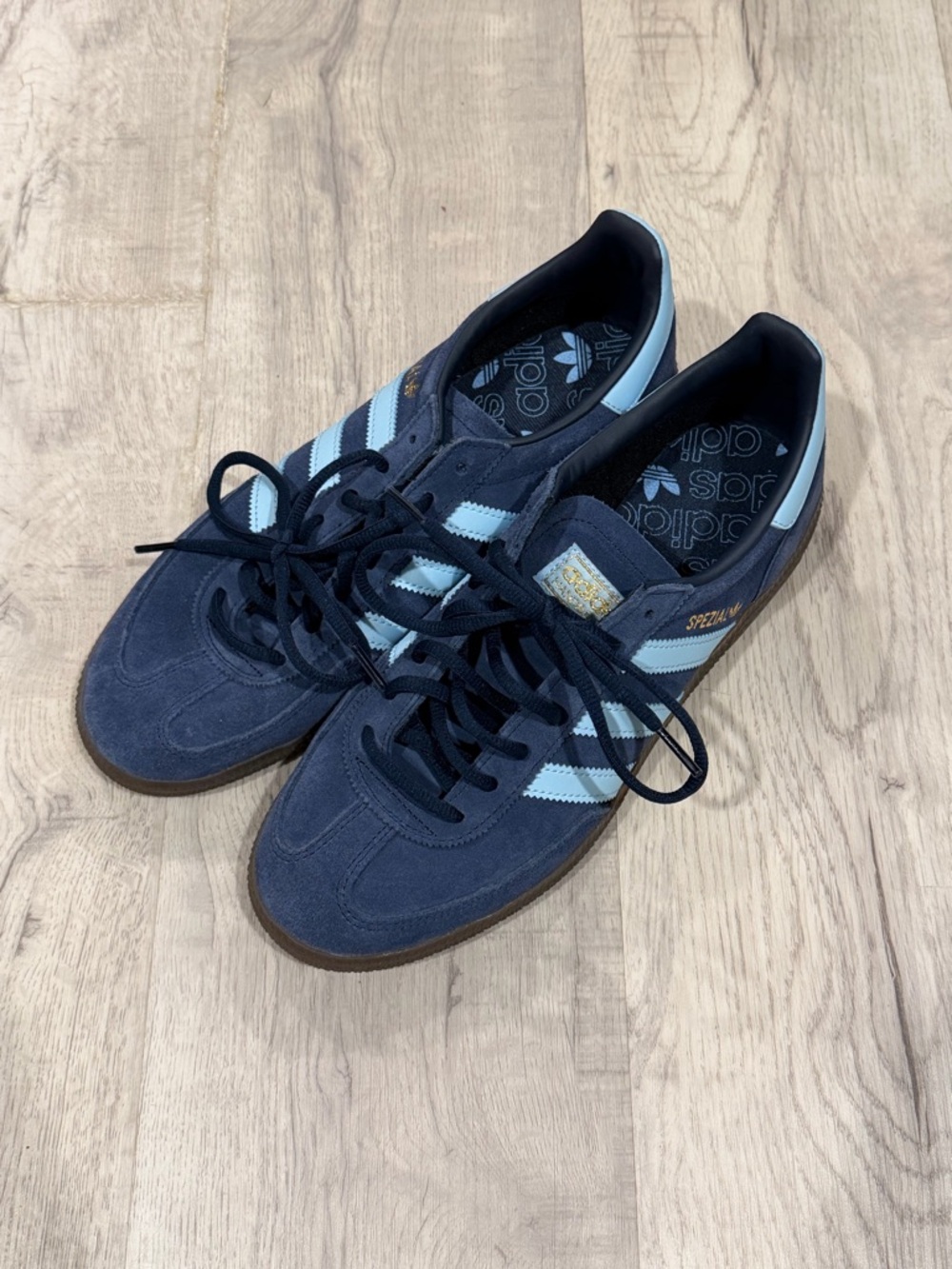 adidas Spezial Navy & Light Blue Suede Classic Sneakers